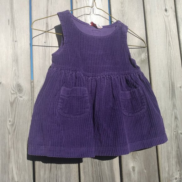 Vintage Baby Corduroy Dress PLEASE MUM Sleeveless Jumper - Picture 1 of 13